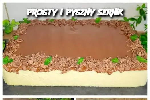 Prosty i Pyszny Sernik