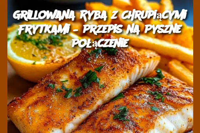 Grillowana Ryba z Chrupiącymi Frytkami – Przepis na Pyszne Połączenie