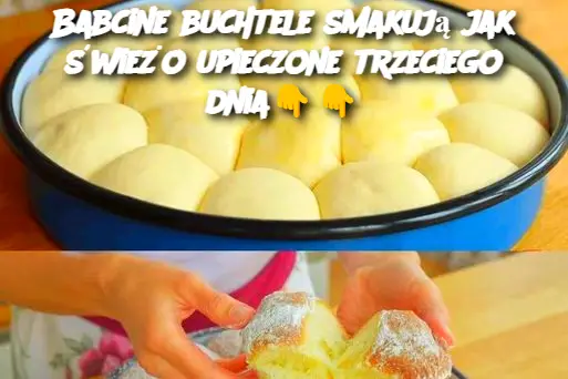 Babcine buchtele smakują jak świeżo upieczone trzeciego dnia👇👇