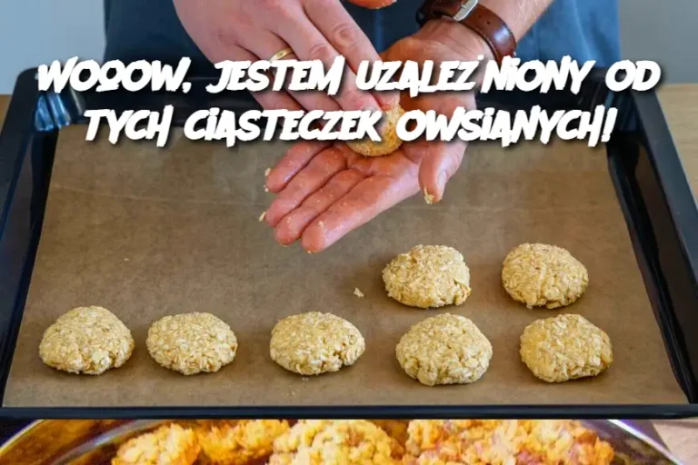 Wooow, jestem uzależniony od tych ciasteczek owsianych!