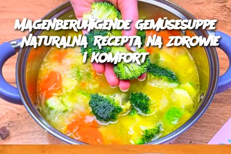 Magenberuhigende Gemüsesuppe – Naturalna Recepta na Zdrowie i Komfort