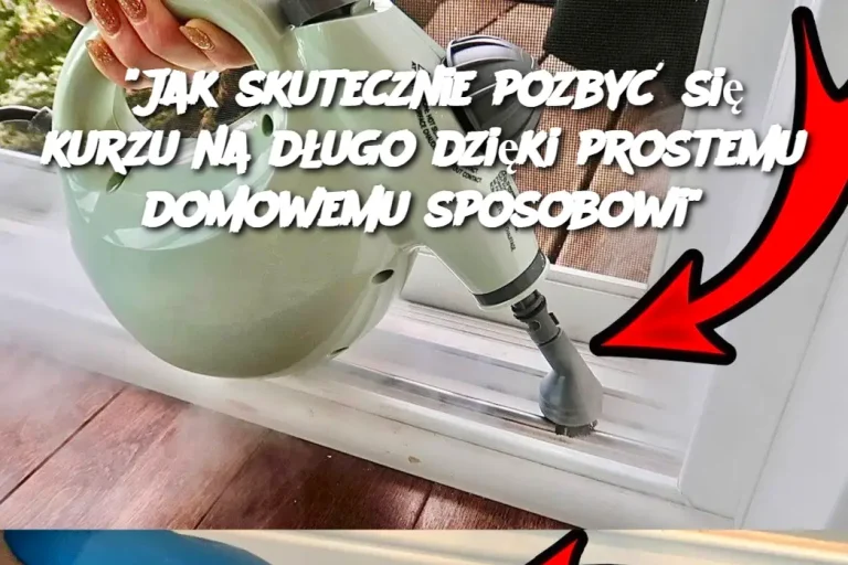 “Jak skutecznie pozbyć się kurzu na długo dzięki prostemu domowemu sposobowi”