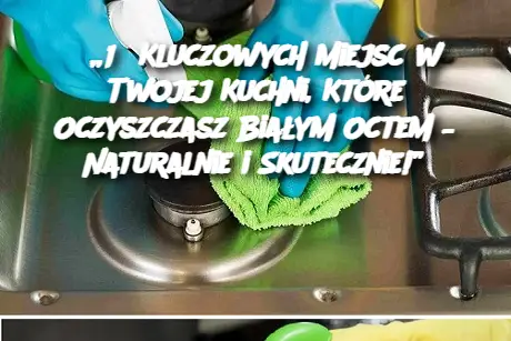 „18 Kluczowych Miejsc w Twojej Kuchni, Które Oczyszczasz Białym Octem – Naturalnie i Skutecznie!”