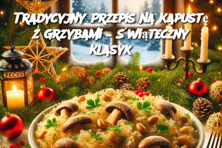 Tradycyjny Przepis na Kapustę z Grzybami – Świąteczny Klasyk