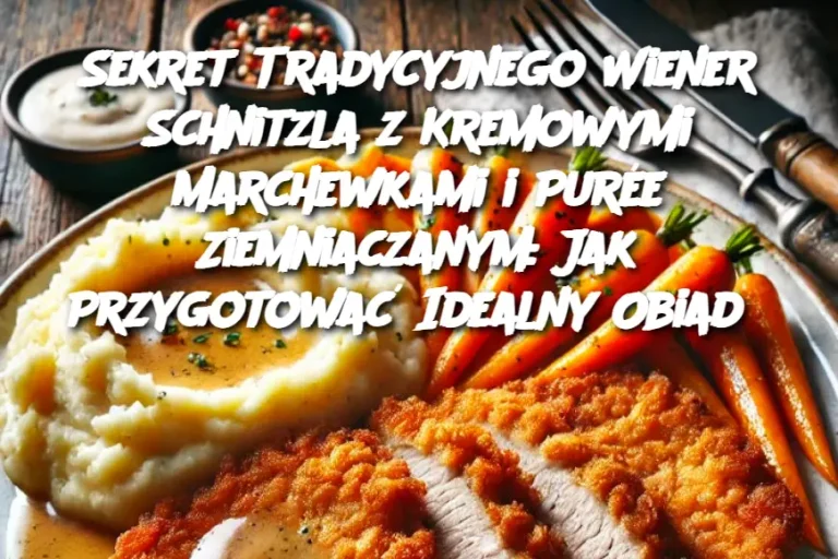 Sekret Tradycyjnego Wiener Schnitzla z Kremowymi Marchewkami i Purée Ziemniaczanym: Jak Przygotować Idealny Obiad?