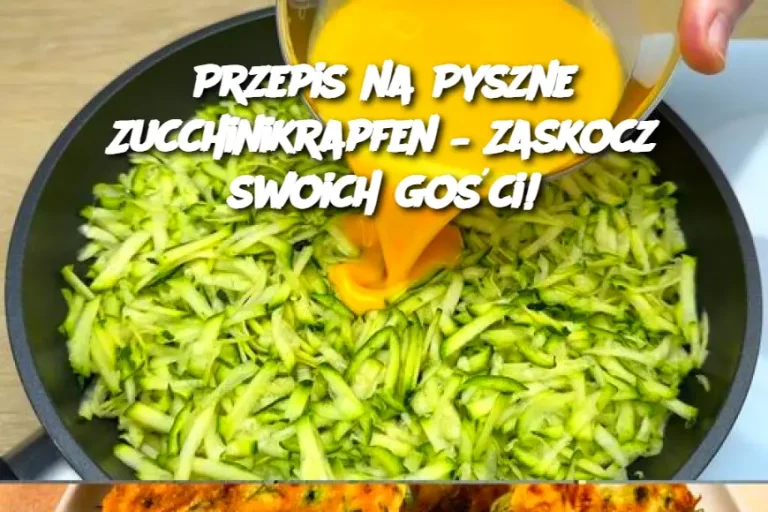 Przepis na Pyszne Zucchinikrapfen – Zaskocz swoich gości!