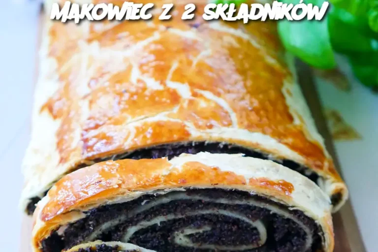 Makowiec z 2 składników