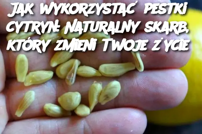 Jak wykorzystać pestki cytryn: Naturalny skarb, który zmieni Twoje życie