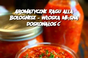 Aromatyczne Ragu alla Bolognese – Włoska Mięsna Doskonałość