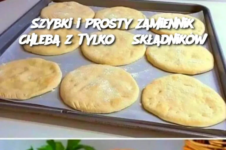 Szybki i Prosty Zamiennik Chleba z Tylko 3 Składników