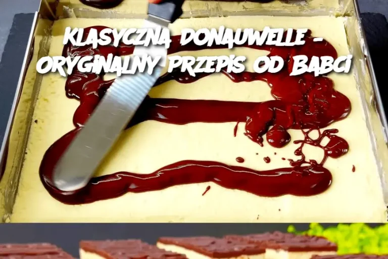 Klasyczna Donauwelle – Oryginalny Przepis od Babci