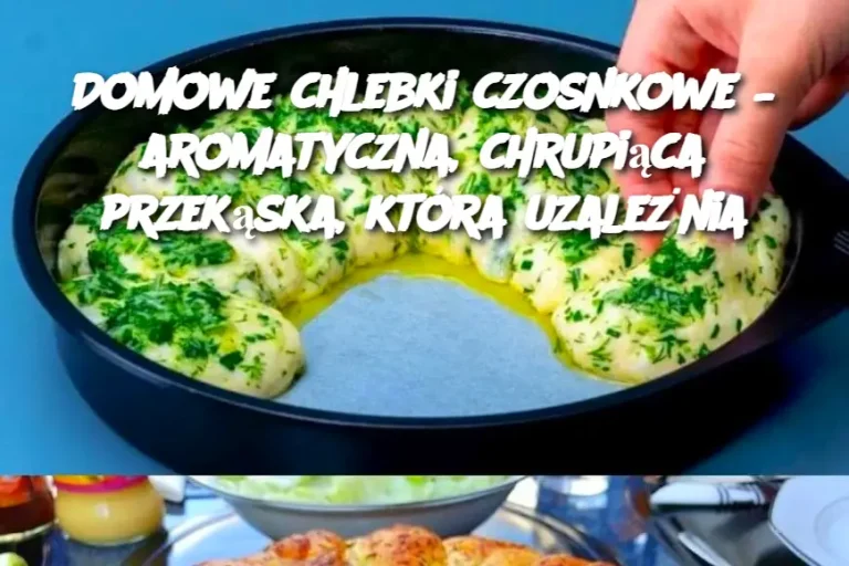 Domowe chlebki czosnkowe – aromatyczna, chrupiąca przekąska, która uzależnia