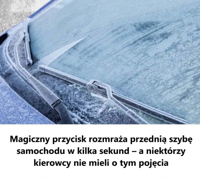 „Magiczny” przycisk rozmraża przednią szybę samochodu w ciągu kilku sekund – a niektórzy kierowcy nie mieli o tym pojęcia