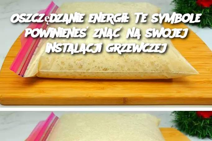 Oszczędzanie energii: Te symbole powinieneś znać na swojej instalacji grzewczej