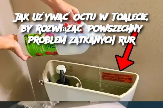 Jak Używać Octu w Toalecie, by Rozwiązać Powszechny Problem Zatkanych Rur