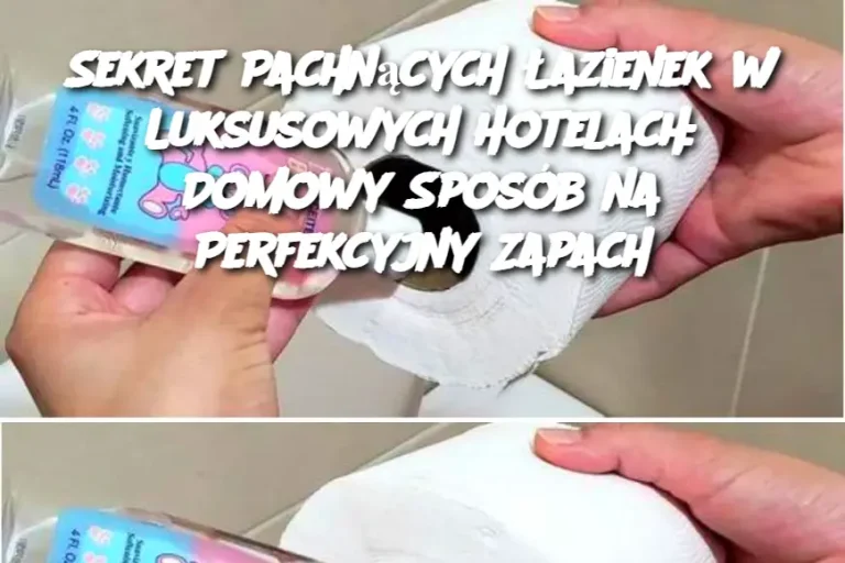 Sekret Pachnących Łazienek w Luksusowych Hotelach: Domowy Sposób na Perfekcyjny Zapach