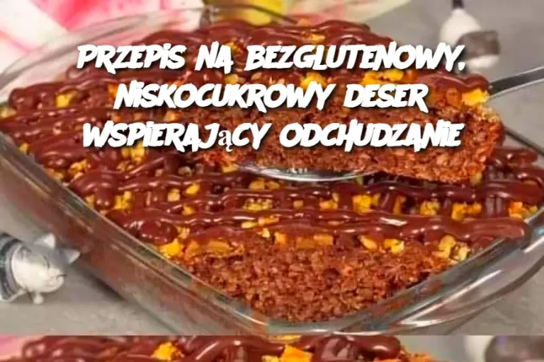 Przepis na bezglutenowy, niskocukrowy deser wspierający odchudzanie