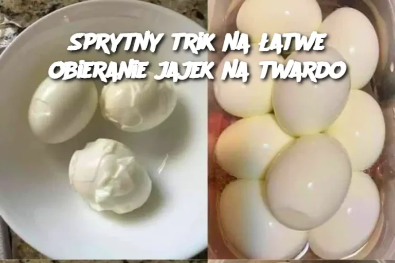 Sprytny trik na łatwe obieranie jajek na twardo