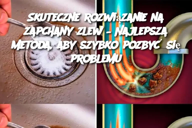 Skuteczne rozwiązanie na zapchany zlew – Najlepsza metoda, aby szybko pozbyć się problemu