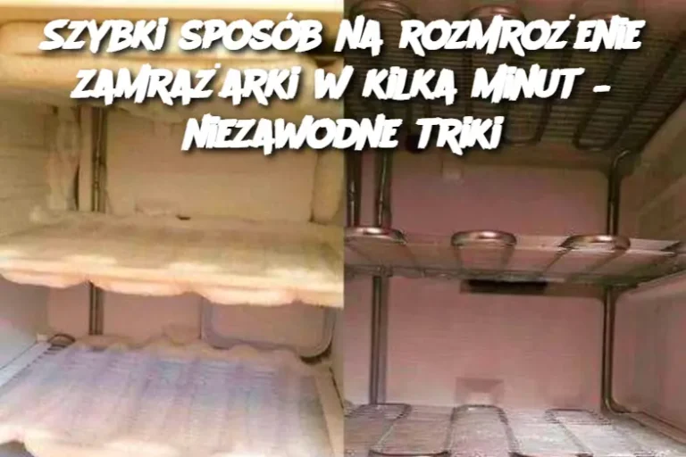 Szybki sposób na rozmrożenie zamrażarki w kilka minut – niezawodne triki