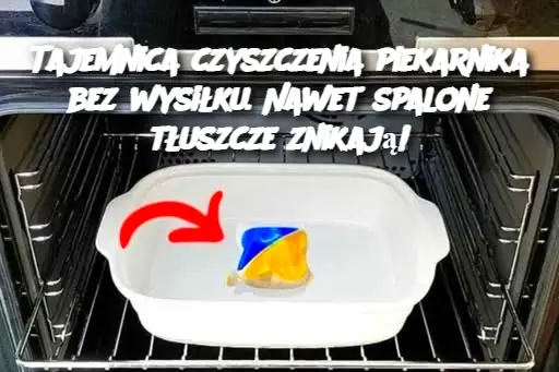 Tajemnica czyszczenia piekarnika bez wysiłku. Nawet spalone tłuszcze znikają!