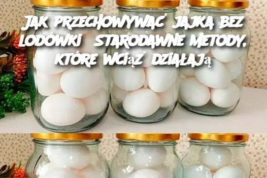 Jak przechowywać jajka bez lodówki? Starodawne metody, które wciąż działają