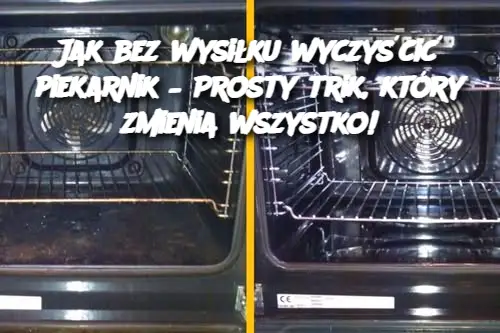 Jak bez wysiłku wyczyścić piekarnik – Prosty trik, który zmienia wszystko!