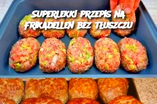 Superlekki przepis na Frikadellen bez tłuszczu