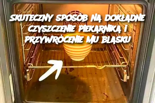 Skuteczny sposób na dokładne czyszczenie piekarnika i przywrócenie mu blasku