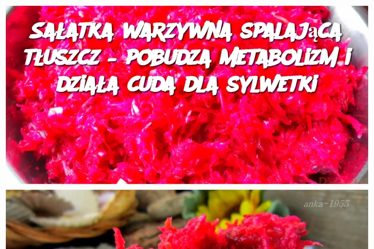 Sałatka warzywna spalająca tłuszcz – pobudza metabolizm i działa cuda dla sylwetki