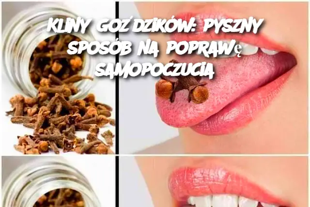 Kliny goździków: pyszny sposób na poprawę samopoczucia