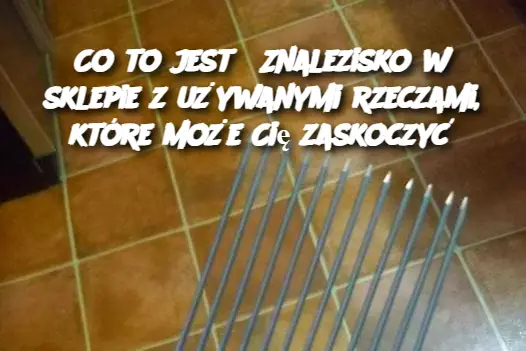 Co to jest? Znalezisko w sklepie z używanymi rzeczami, które może Cię zaskoczyć