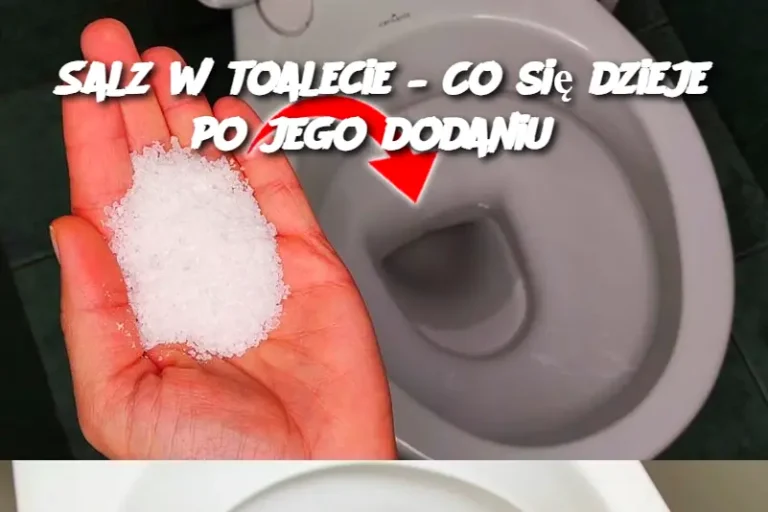 Salz w toalecie – Co się dzieje po jego dodaniu?