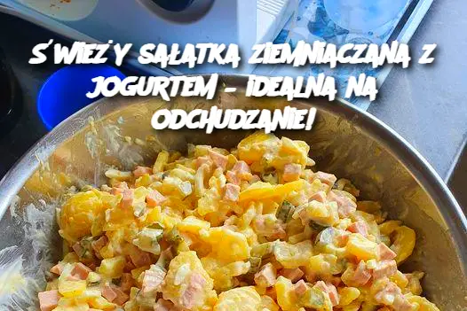 Świeży sałatka ziemniaczana z jogurtem – idealna na odchudzanie!