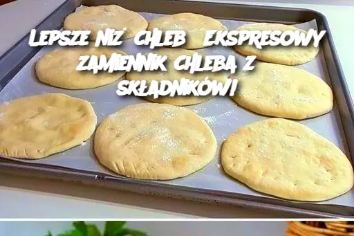 Lepsze niż chleb? Ekspresowy zamiennik chleba z 3 składników!