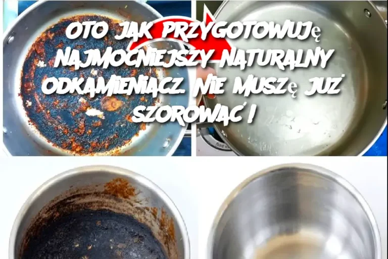 Oto jak przygotowuję najmocniejszy naturalny odkamieniacz. Nie muszę już szorować!