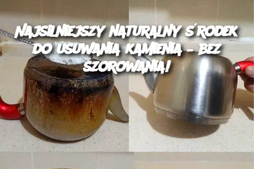 Najsilniejszy naturalny środek do usuwania kamienia – bez szorowania!