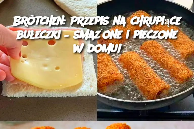 Brötchen: Przepis na chrupiące bułeczki – smażone i pieczone w domu!