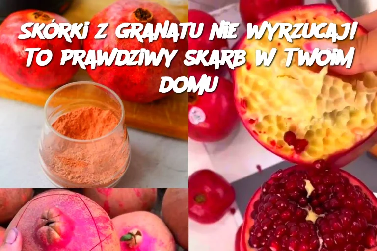 Skórki z granatu nie wyrzucaj! To prawdziwy skarb w Twoim domu