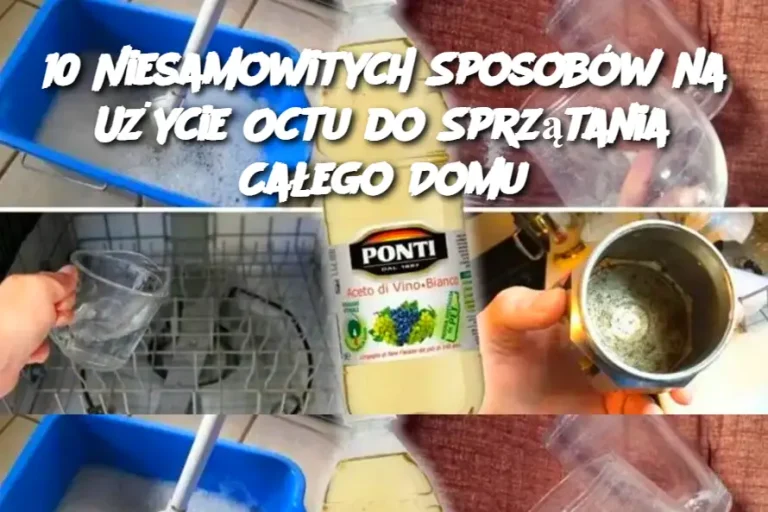 10 Niesamowitych Sposobów na Użycie Octu do Sprzątania Całego Domu