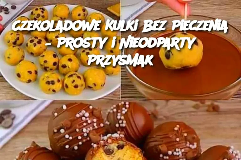 Czekoladowe Kulki Bez Pieczenia – Prosty i Nieodparty Przysmak