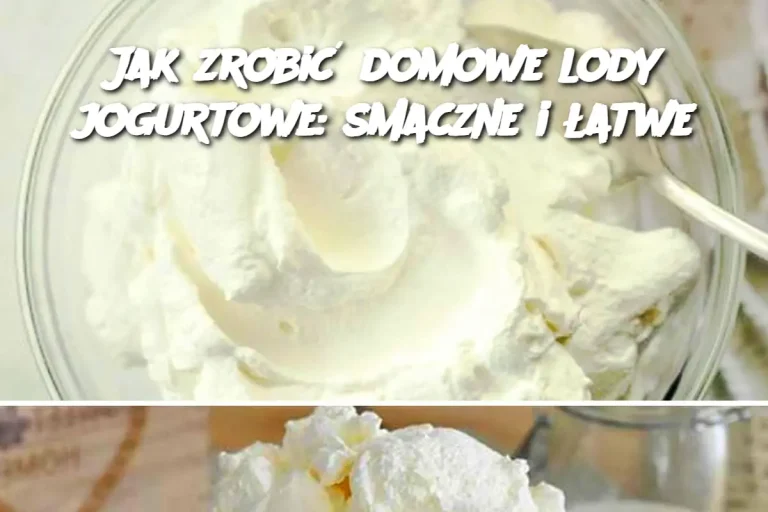 Jak zrobić domowe lody jogurtowe: smaczne i łatwe