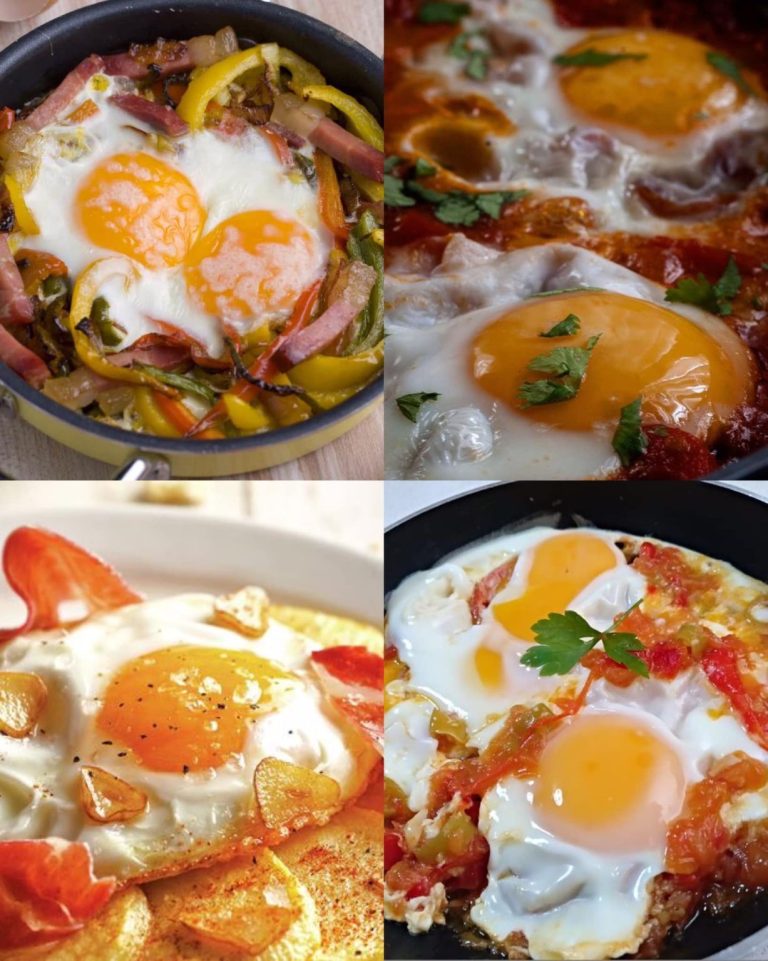 Zapiekanka jajeczna na śniadanie😋