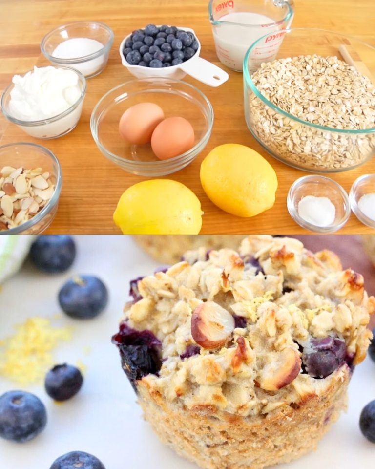 Pyszne Muffinki Owsiane z Cytryną i Jagodami: Idealna Przekąska na Każdą Porę Dnia