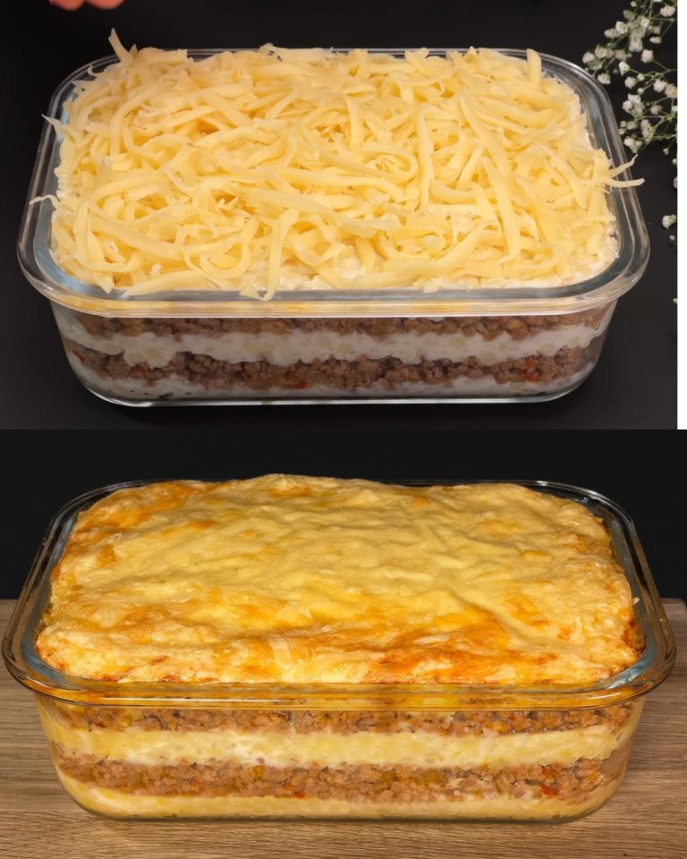Pieczony makaron Stellini z serem i mieloną wieprzowiną: rozgrzewająca rozkosz