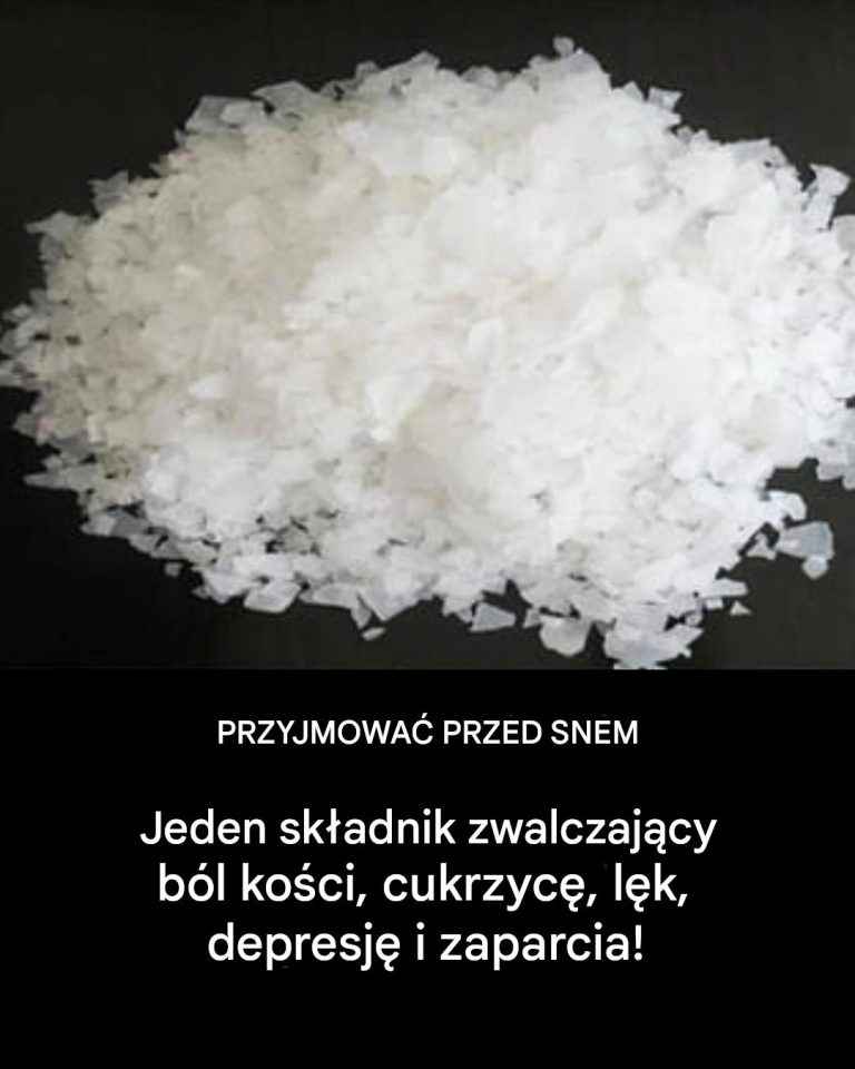 Jeden składnik zwalczający ból kości, cukrzycę, lęk, depresję i zaparcia