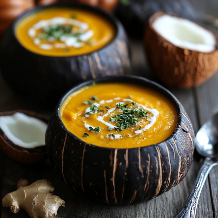 🎃 Zupa dyniowa z imbirem i kokosem 🥥