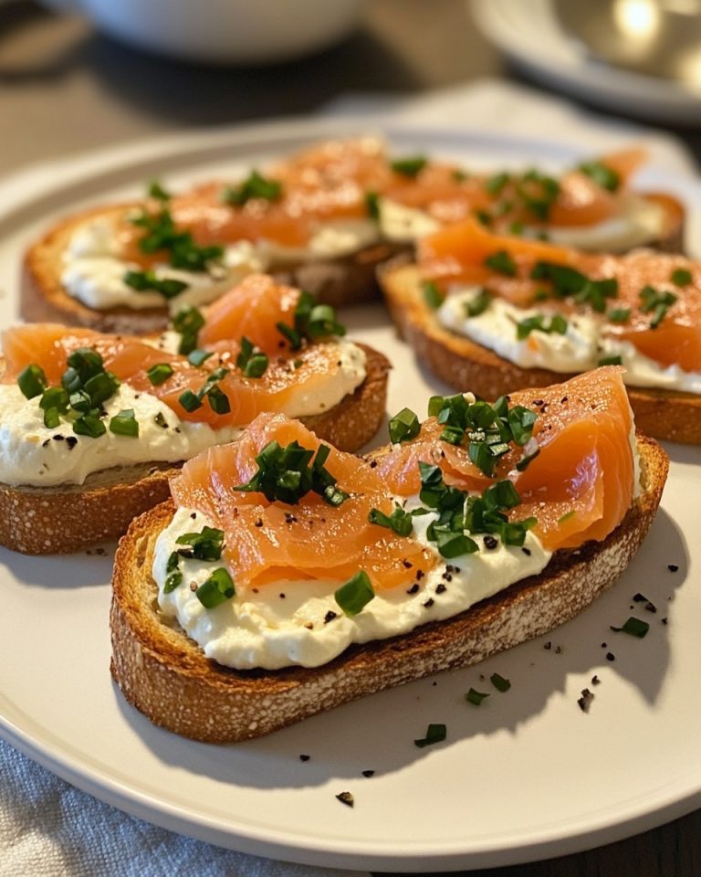 🍣 Tosty z wędzonym łososiem i mascarpone 🍣