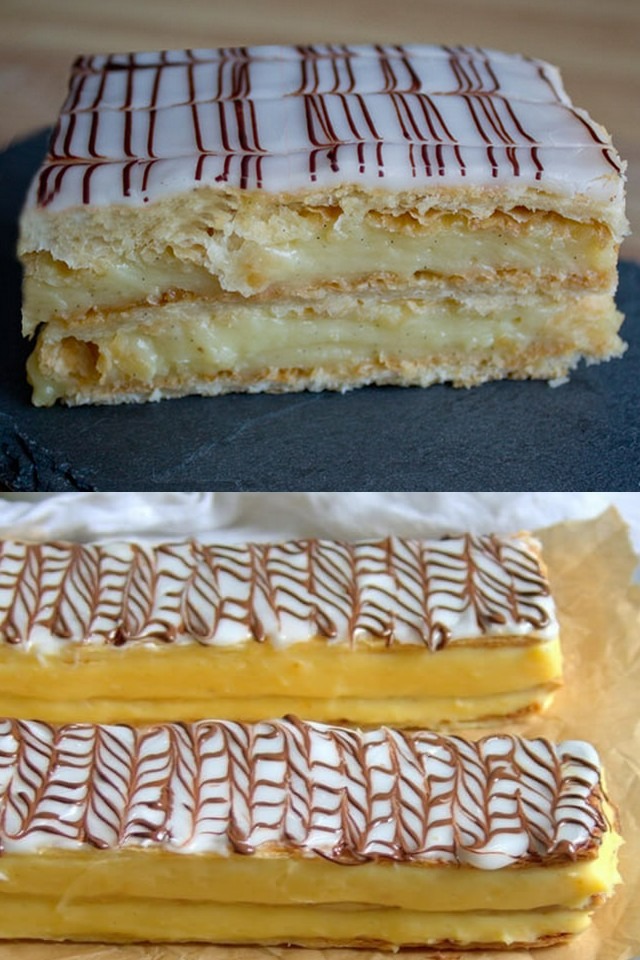 Domowy mille-feuille: niezbędny przepis