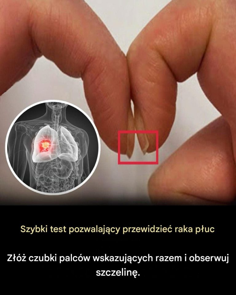 „Prosty test palca zalecany przez lekarzy – szybki sposób na sprawdzenie zdrowia”